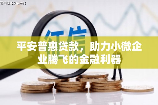 和硕平安普惠贷款，助力小微企业腾飞的金融利器