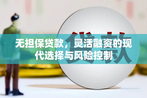 和硕无担保贷款，灵活融资的现代选择与风险控制