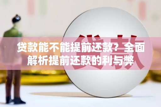 和硕贷款能不能提前还款？全面解析提前还款的利与弊
