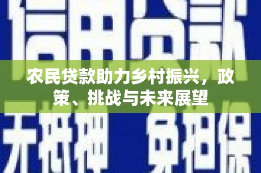 和硕农民贷款助力乡村振兴，政策、挑战与未来展望