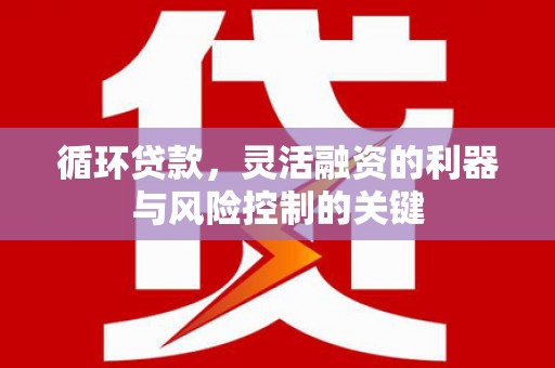 和硕循环贷款，灵活融资的利器与风险控制的关键