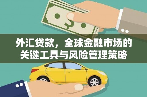 和硕外汇贷款，全球金融市场的关键工具与风险管理策略
