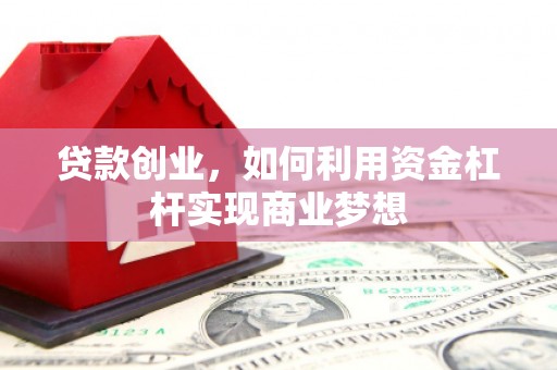 和硕贷款创业，如何利用资金杠杆实现商业梦想